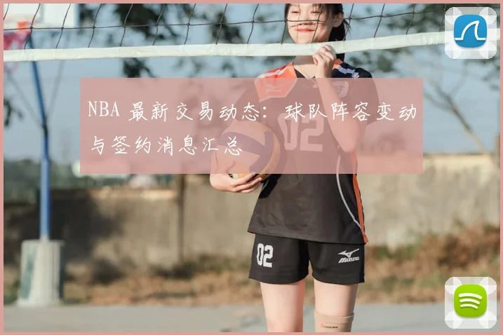 NBA 最新交易动态：球队阵容变动与签约消息汇总